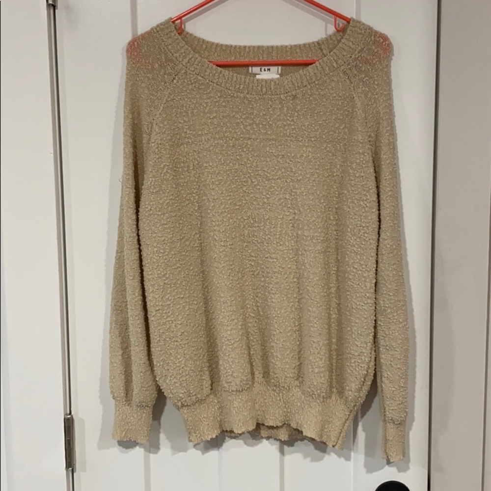 NWT Oatmeal sweater